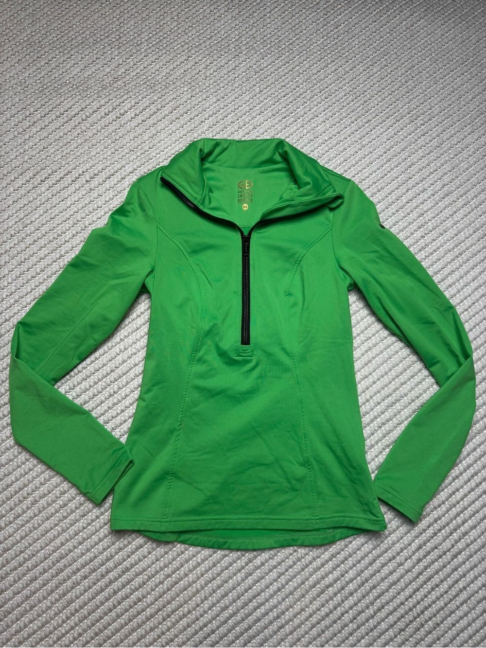 Women’s Goldbergh Ski Pully SERENA PULLY BASE LAYER TOP Green size XS